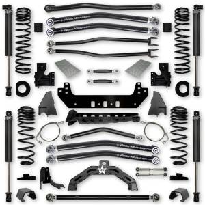 Gladiator Lift Kit 4.5 Inch Adventure-X No Limits Long Arm System Stage 1 For 20-Pres Jeep Gladiator Rock Krawler