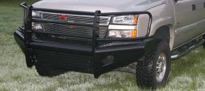 Fab Fours - Fab Fours Black Steel Front Ranch Bumper 2 Stage Black Powder Coated w/Full Grill Guard Incl. Light Cut-Outs - CH05-S1360-1 - Image 4