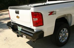 Fab Fours - Fab Fours Black Steel Ranch Rear Bumper 2 Stage Black Powder Coated - CH08-T1450-1 - Image 5