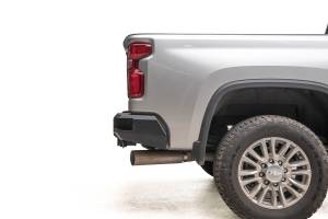 Fab Fours - Fab Fours Premium Rear Bumper  2 Stage Black Powder Coat - CH20-W4951-1 - Image 3