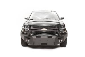 Fab Fours - Fab Fours Premium Winch Front Bumper 2 Stage Black Powder Coated w/Pre-Runner Guard - CS15-F3552-1 - Image 4
