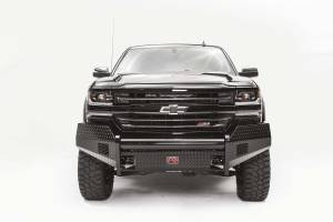 Fab Fours - Fab Fours Black Steel Front Bumper 2 Stage Black Powder Coated w/No Guard - CS16-K3861-1 - Image 2