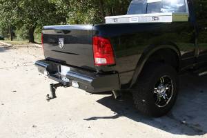 Fab Fours - Fab Fours Black Steel Ranch Rear Bumper 2 Stage Black Powder Coated - DR10-T2950-1 - Image 4