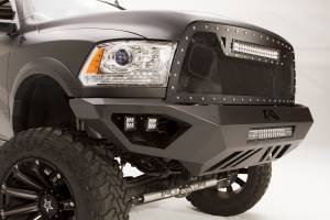 Fab Fours - Fab Fours Vengeance Front Bumper 2 Stage Black Powder Coated No Guard - DR10-V2951-1 - Image 3