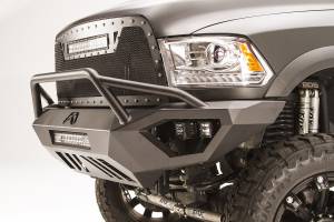 Fab Fours - Fab Fours Vengeance Front Bumper 2 Stage Black Powder Coated Pre-Runner Guard - DR10-V2952-1 - Image 3
