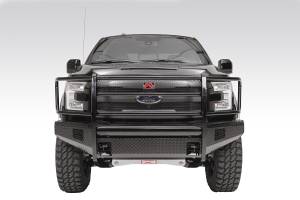Fab Fours - Fab Fours Black Steel Front Ranch Bumper 2 Stage Black Powder Coated w/Full Grill Guard Incl. Light Cut-Outs - FF09-K1960-1 - Image 4