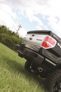 Fab Fours - Fab Fours Heavy Duty Rear Bumper 2 Stage Black Powder Coated Incl. 0.75 in. D-Ring Mount - FF09-W1750-1 - Image 4