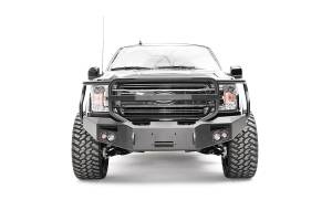 Fab Fours - Fab Fours Premium Winch Front Bumper 2 Stage Black Powder Coated w/Full Guard - FF18-H4550-1 - Image 2