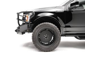 Fab Fours - Fab Fours Premium Winch Front Bumper 2 Stage Black Powder Coated w/Full Guard - FF18-H4550-1 - Image 4