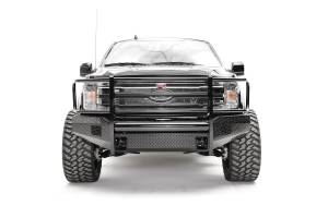 Fab Fours - Fab Fours Black Steel Front Bumper 2 Stage Black Powder Coated w/Full Guard - FF18-K4560-1 - Image 2