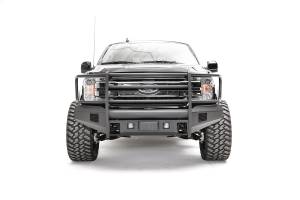 Fab Fours - Fab Fours Elite Front Bumper 2 Stage Black Powder Coated w/Full Guard - FF18-R4560-1 - Image 2