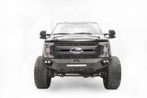 Fab Fours - Fab Fours Vengeance Front Bumper 2 Stage Black Powder Coated w/No Guard - FS17-V4151-1 - Image 2