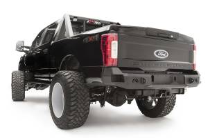 Fab Fours - Fab Fours Premium Rear Bumper 2 Stage Black Powder Coated - FS17-W4150-1 - Image 4