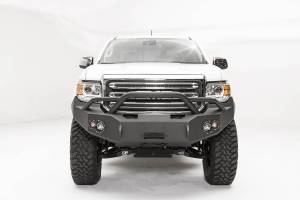 Fab Fours - Fab Fours Premium Winch Front Bumper 2 Stage Black Powder Coated w/Pre-Runner Guard - GC15-H3452-1 - Image 2