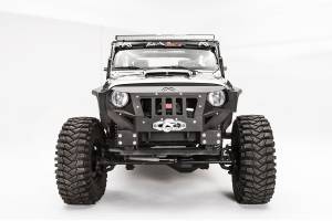 Fab Fours - Fab Fours Grumper Grill/Front Bumper 2 Stage Black Powder Coated Combines Both Grille And Bumper - GR1000-1 - Image 5