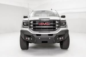 Fab Fours - Fab Fours Premium Winch Front Bumper 2 Stage Black Powder Coated w/No Guard w/Sensors - GS16-F3951-1 - Image 2