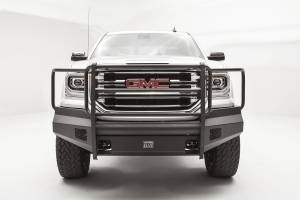 Fab Fours - Fab Fours Elite Front Bumper 2 Stage Black Powder Coated w/Full Guard - GS16-R3960-1 - Image 2