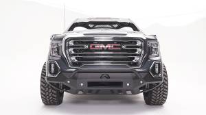 Fab Fours - Fab Fours Vengeance Front Bumper Uncoated/Paintable Sensor Bumper Pre-Runner Guard - GS19-D6052-B - Image 2