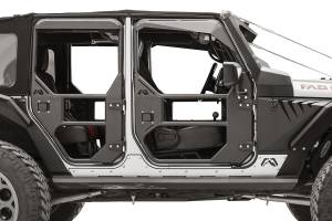 Fab Fours - Fab Fours Full Tube Doors Single Stage Black Powder Coat Front Height 4 in. Width 35 in. Length 44 in. - JK1030-1 - Image 7