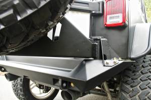 Fab Fours - Fab Fours Off The Door Tire Carrier 2 Stage Black Powder Coated Needs Base Bumper - JP-Y1261T-1 - Image 4