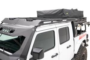 Fab Fours - Fab Fours Overland Rack 2 Stage Black Powder Coat w/Overland Extension - JTOR-02-1 - Image 6