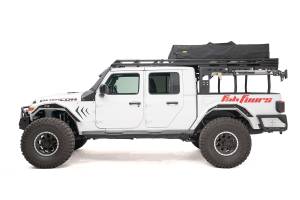 Fab Fours - Fab Fours Overland Rack 2 Stage Black Powder Coat w/Overland Extension - JTOR-02-1 - Image 7