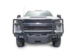 Fab Fours - Fab Fours Premium Winch Front Bumper w/Full Grill Guard Bare - CH20-A4950-B - Image 2