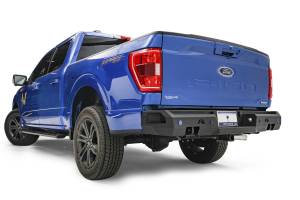 Fab Fours - Fab Fours Premium Rear Bumper Bare Steel w/Pre-Drilled Sensor Holes - FF21-W5051-B - Image 3