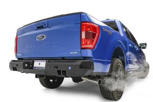 Fab Fours - Fab Fours Premium Rear Bumper Bare Steel w/Pre-Drilled Sensor Holes - FF21-W5051-B - Image 4