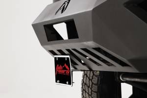 Fab Fours - Fab Fours Vengeance Front License Plate Bracket 2 Stage Black Powder Coated Short - M2250-1 - Image 5
