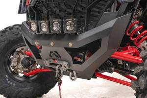 Fab Fours - Fab Fours SXS Winch Bumper 2 Stage Matte Black Powder Coated - SXFB-1450-1 - Image 5