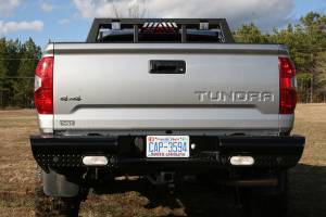 Fab Fours - Fab Fours Black Steel Ranch Rear Bumper 2 Stage Black Powder Coated - TT07-T1550-1 - Image 3