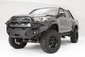 Fab Fours - Fab Fours Premium Winch Front Bumper 2 Stage Black Powder Coated w/PreRunner Grill Guard - TT16-B3652-1 - Image 3