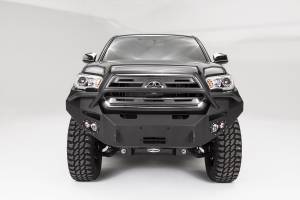 Fab Fours - Fab Fours Premium Winch Front Bumper 2 Stage Black Powder Coated w/PreRunner Grill Guard - TT16-B3652-1 - Image 4
