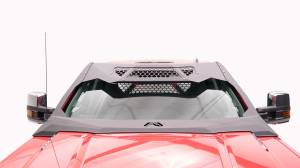 Fab Fours - Fab Fours ViCowl Uncoated/Paintable Combines Roof Visor And Cowl [AWSL] - VC3100-B - Image 3