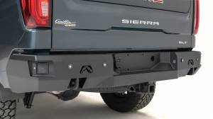 Fab Fours - Fab Fours Premium Rear Bumper Uncoated/Paintable w/Blind Spot Monitor Mount Bare - CS19-W4051-B - Image 4