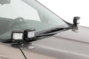 Rough Country - Rough Country LED Lower Windshield Ditch Kit 2 in. Spot And Flood Beam - 70870 - Image 3