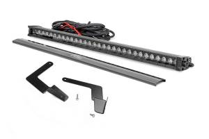 Rough Country - Rough Country LED Bumper Kit 30 in. Incl. Single-Row Cree LED Light Bar Black Series w/Cool White DRL - 70619BLDRL - Image 2