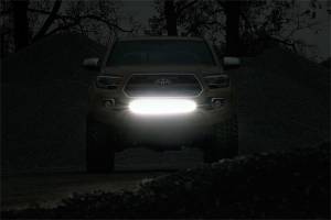Rough Country - Rough Country LED Bumper Kit 30 in. Incl. Single-Row Cree LED Light Bar Black Series w/Cool White DRL - 70619BLDRL - Image 3