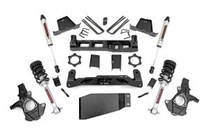 Rough Country - Rough Country Suspension Lift Kit w/Shocks 6 in. Lift w/N3 Loaded Struts And V2 Shocks - 23637 - Image 2