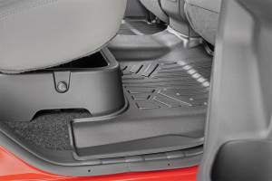 Rough Country - Rough Country Heavy Duty Floor Mats Quick Easy Installation Spill Saver Lip All Weather Protection Front And Rear - M-80513 - Image 4