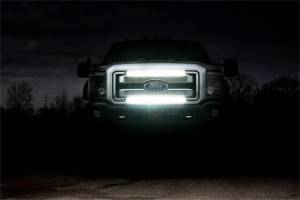 Rough Country - Rough Country LED Grille Kit 30 in. Black Series Cree Single w/Cool White DRL - 70530BLDRL - Image 5