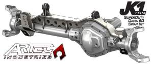 Artec Industries JK 1 Ton Superduty 99-04 Front Dana 60 Swap Kit W/Adjustable Truss Upper Link Mount Single - JK6033