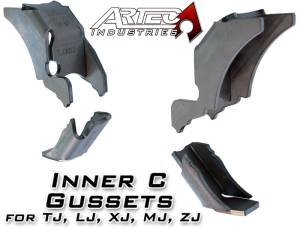 Artec Industries Dana 30 Inner C Gussets - TJ3010