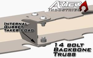 Artec Industries - Artec Industries 14 Bolt Backbone Truss - TR1407 - Image 3