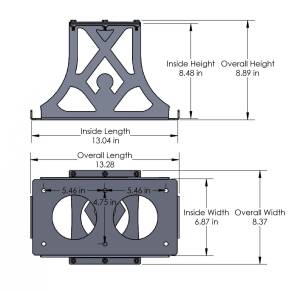 Artec Industries - Artec Industries Odyssey PC 2150 Battery Mount - OY2151 - Image 2