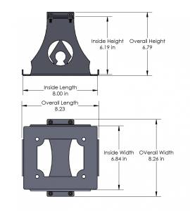 Artec Industries - Artec Industries Odyssey PC 1200 Battery Mount - OY1201 - Image 2