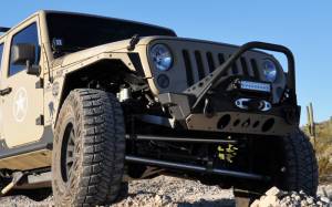 Artec Industries - Artec Industries Jeep JK Front Bumper Rock Guard 07-18 Wrangler JK Aluminum - JK2308 - Image 3