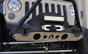 Artec Industries - Artec Industries Jeep JK Front Bumper Rock Guard 07-18 Wrangler JK Aluminum - JK2308 - Image 4