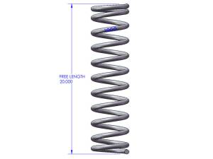 Clayton Off Road - Clayton Off Road Jeep Grand Cherokee 4.5 Inch Front Coils Springs 1999-2004 WJ - COR-1506450 - Image 2